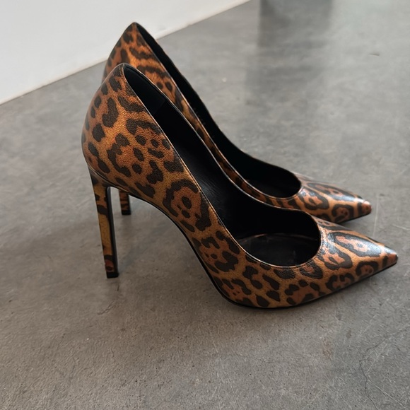 Saint Laurent leopard pumps - size 37 (worn once) - Picture 3 of 5